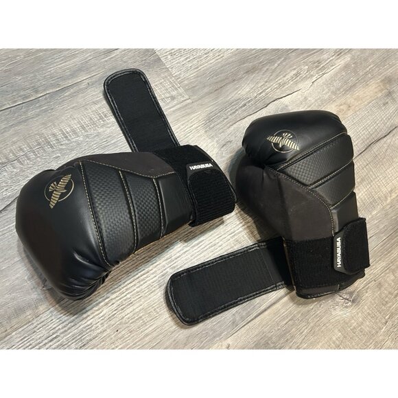 Hayabusa Gold and Black Boxing Gloves - Picture 4 of 8